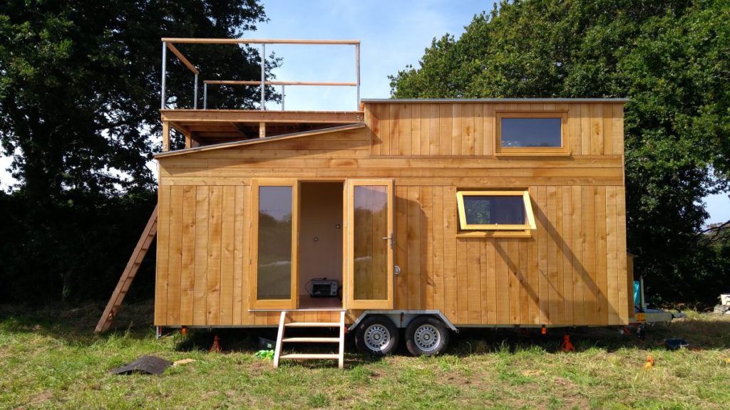 maisons en bois, tiny house