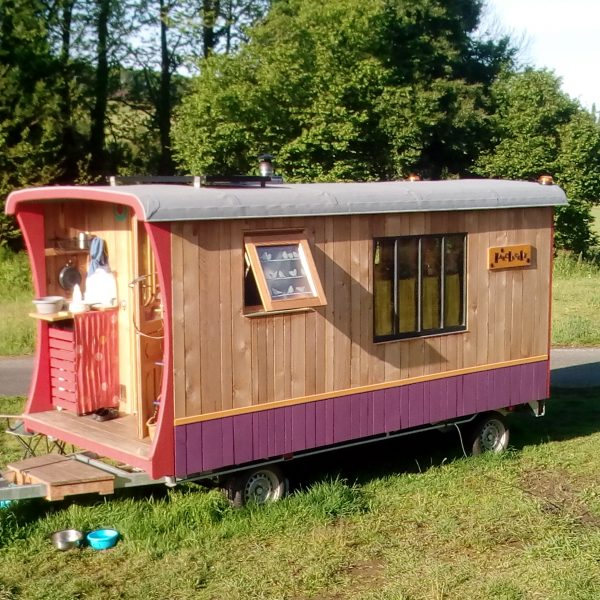 Roulotte -Tiny house, Ty Rodou, habitat alternatif, écologiques